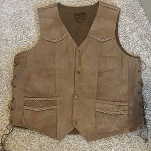 Hudson Leather Vest